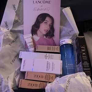 unused lancome x emma chamberlain makeup set